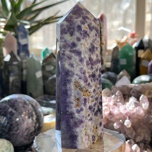 Purple Fluorite Crystal Tower!